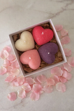 Set of 4 Hearts