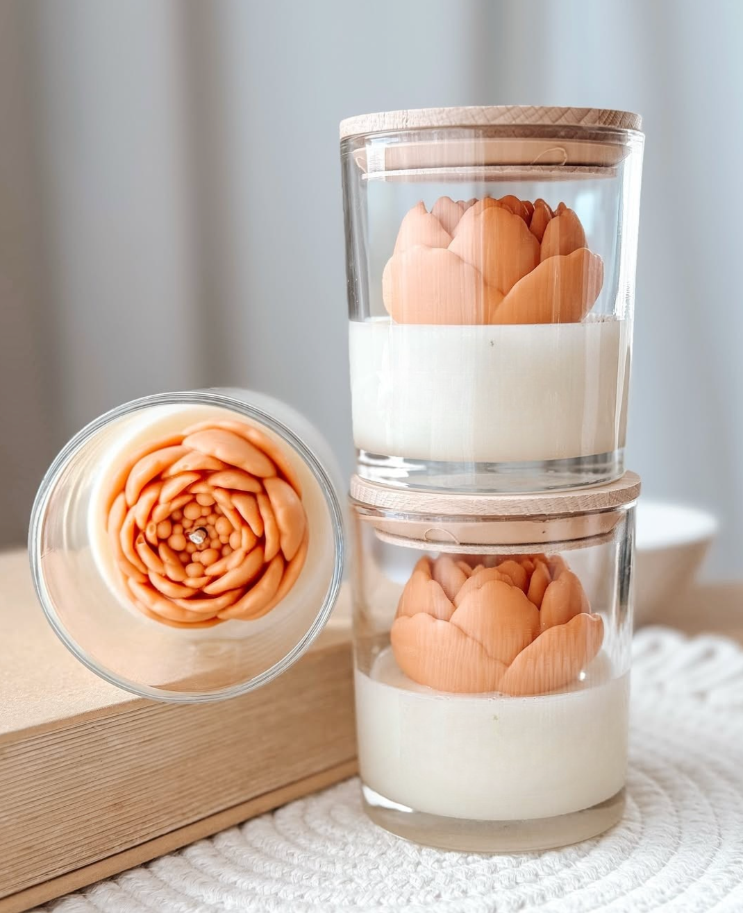 Flower in Glass Jar